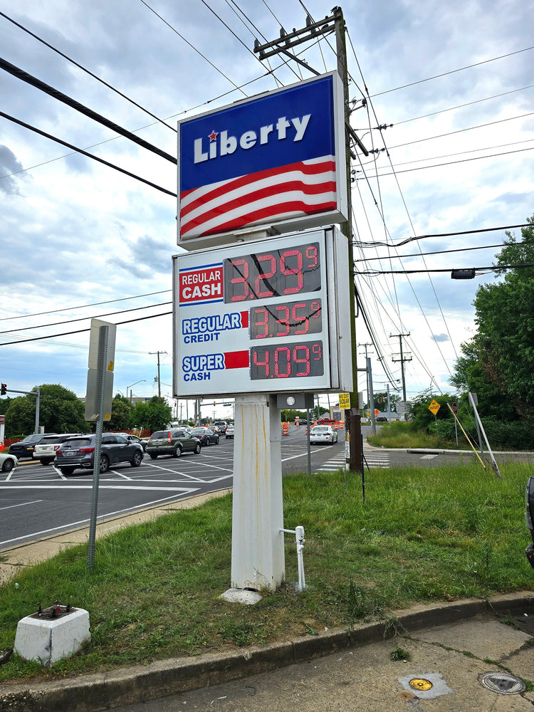 Gas Price Signs