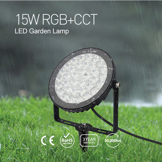 FUTC03 Outdoor 15W RGB+CCT LED Garden Light