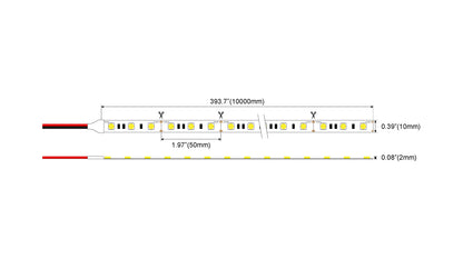 SMD 5050 LED Strip White 140W-24V-32.8ft