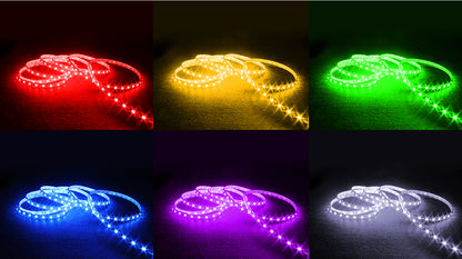 SMD 5050 LED Strip RGB Full Color 140W-24V-32.8ft