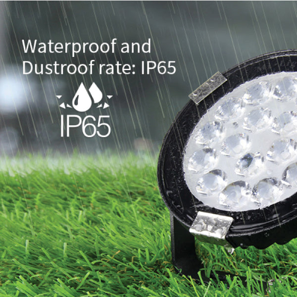 FUTC01 Outdoor 9W RGB+CCT Smart LED Garden Light (DC24V)