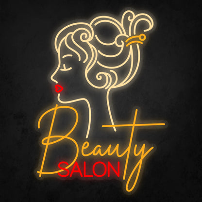 Lumi Neon Sign - Beauty Salon & Beauty Woman