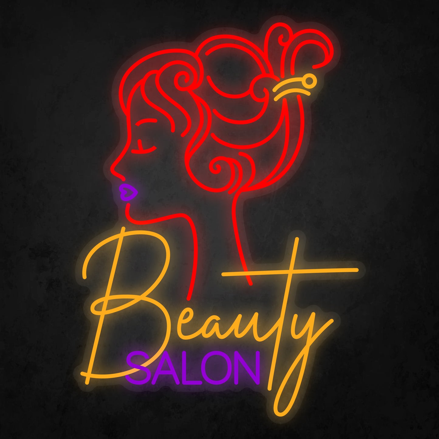 Lumi Neon Sign - Beauty Salon & Beauty Woman