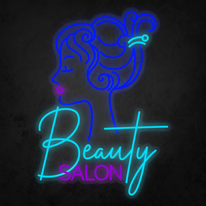 Lumi Neon Sign - Beauty Salon & Beauty Woman