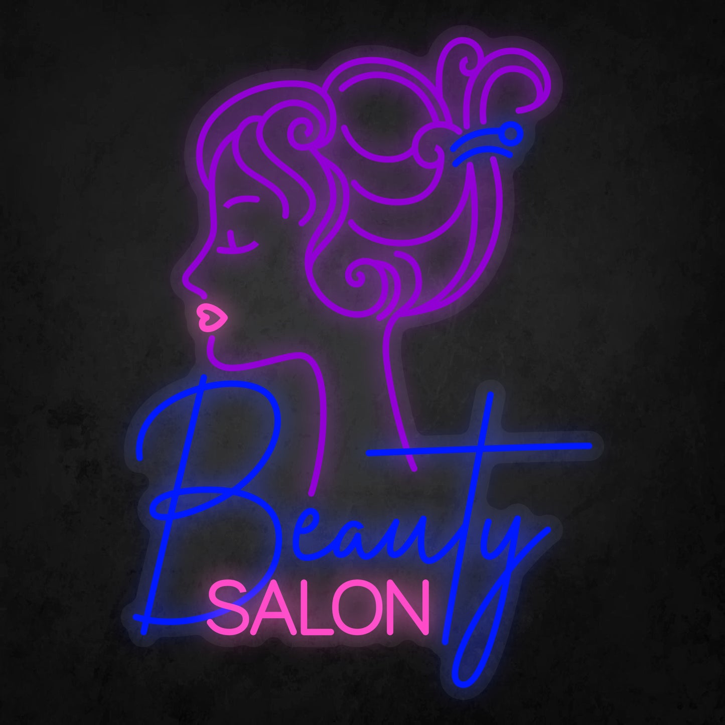 Lumi Neon Sign - Beauty Salon & Beauty Woman