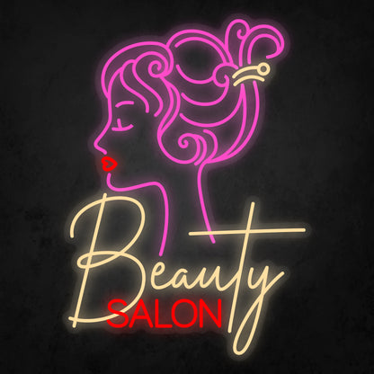 Lumi Neon Sign - Beauty Salon & Beauty Woman