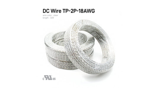 DC Wire TP-2P-18AWG, UL2468