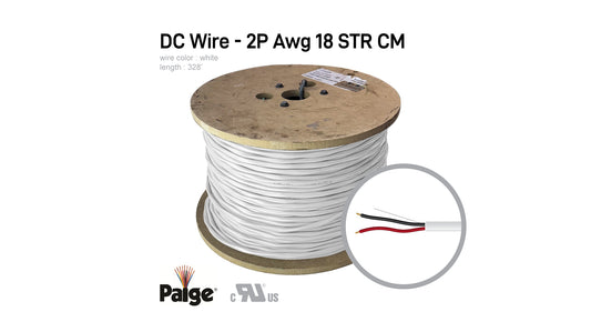 PAIGE 18/2C STR CM WHITE