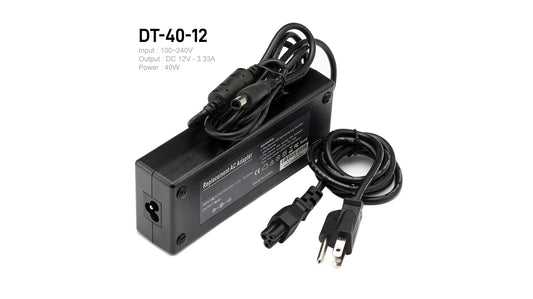 DT-40-12 Laptop Power Supply Adapter DC12V, 3200mA, 39W