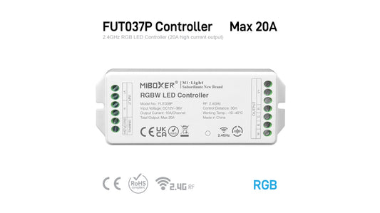 FUT037P RGB LED Controller 20A High Current Output