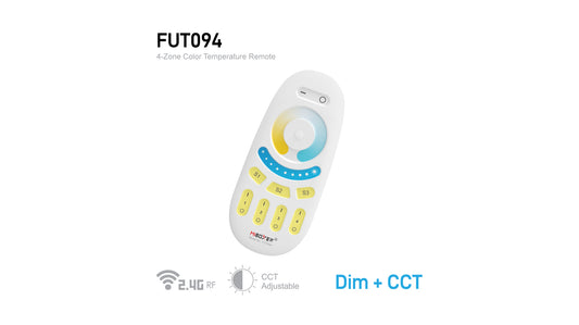 4-Zone Color Temperature Remote FUT094