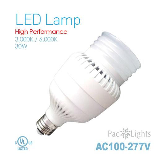 Pac Light LED Lamp E26 AC100~277V