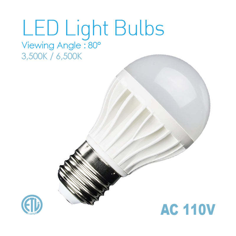 LED Bulb Light E27 Base AC110V