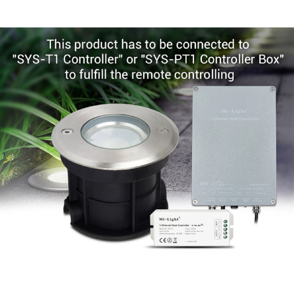 SYS-RD1 Outdoor 5W RGB+CCT LED Underground Light (Subordinate Lamp)