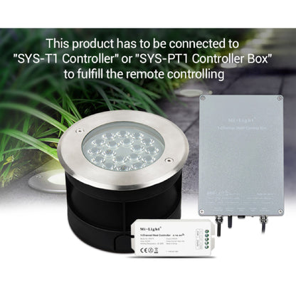 SYS-RD2 Outdoor 9W RGB+CCT LED Underground Light (Subordinate Lamp)