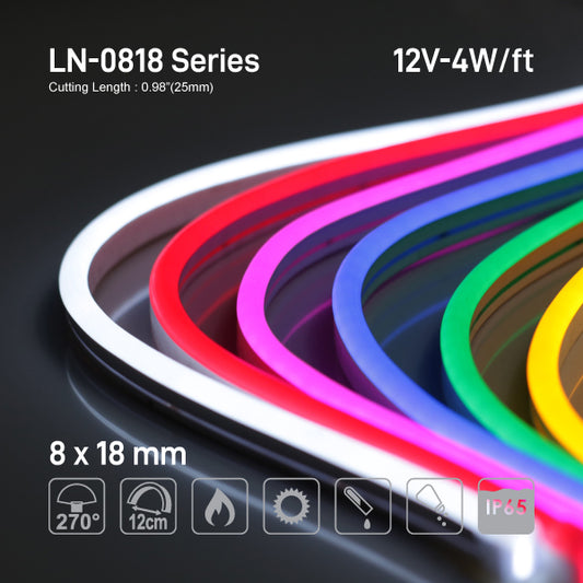 LN-0818 Series LED Neon 12V - 4W/ft