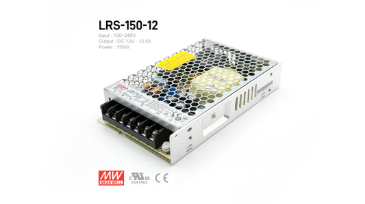 MeanWell LRS-150-12 Indoor LED Driver 150W 12V UL