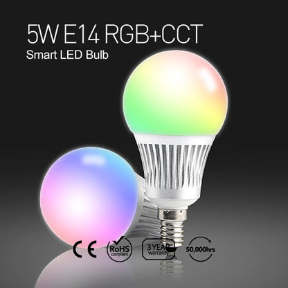 FUT013-5W E14 RGB+CCT Smart LED Bulb