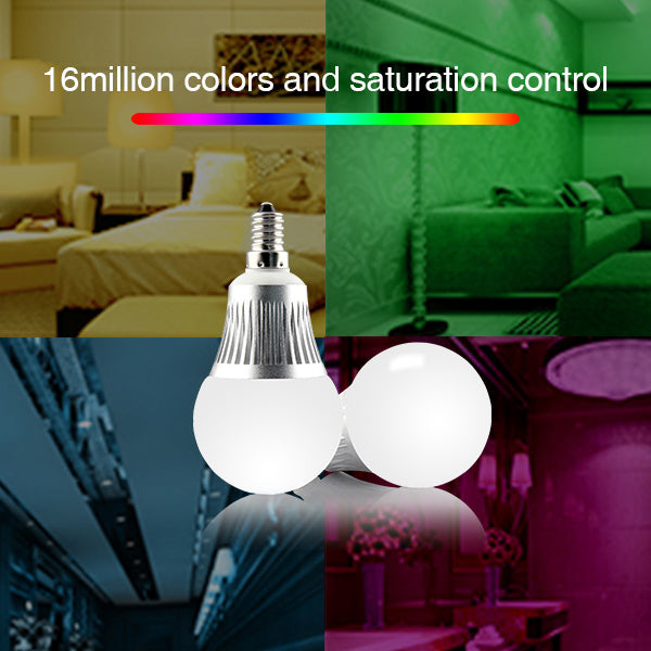 FUT013-5W E14 RGB+CCT Smart LED Bulb