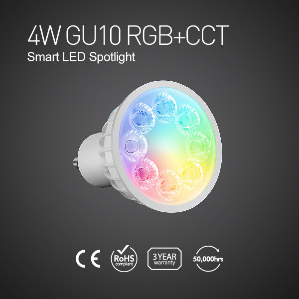 FUT103-4W GU10 RGB+CCT Smart LED Spotlight