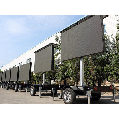 Solar P8 Outdoor LED Digital Billboard Trailer