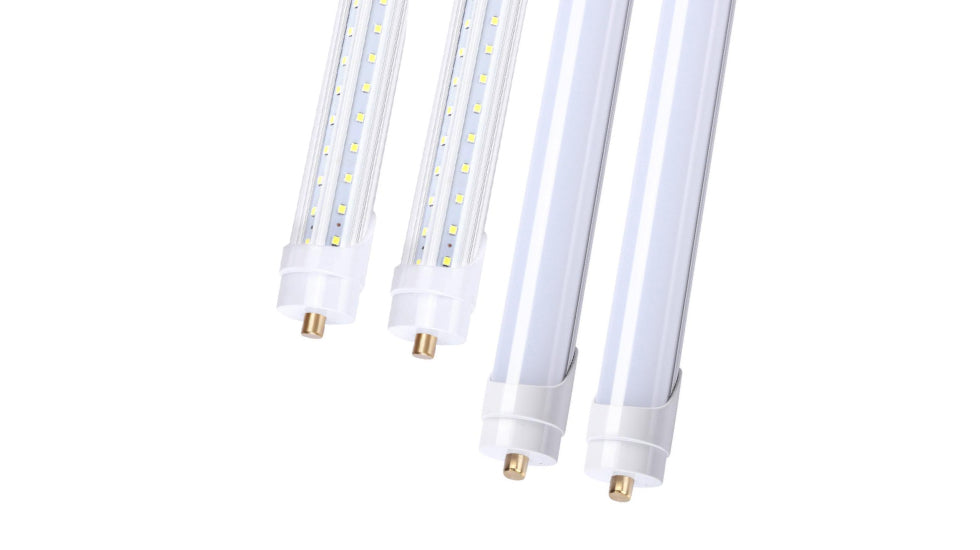 40W T8 Single LED Line Tube Light 8’ FA8 Base AC100-277V