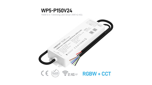 WP5-P150V24 150W 5 in 1 Dimming LED Driver (WiFi+2.4G)